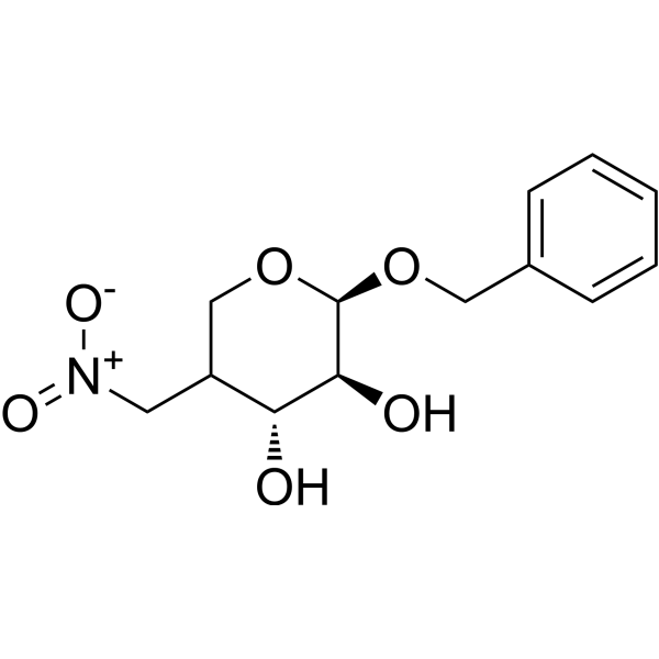 (4R,4S)-Benzyl-4-deoxy-4-C-nitromethyl-β-D-arabinopyranoside 383173-66-8